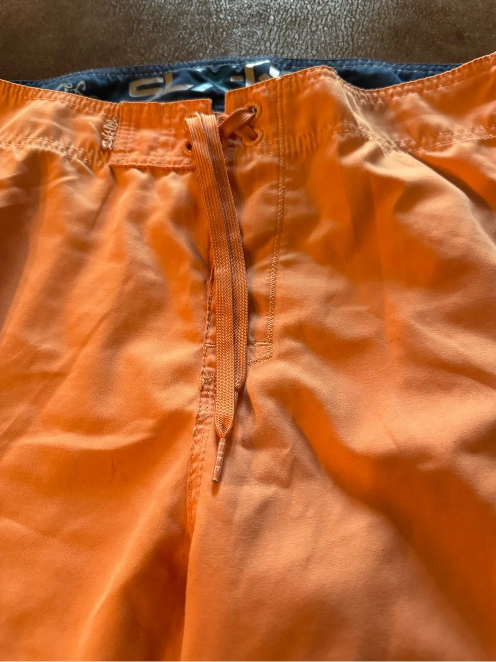Salt Life Light Orange Unlined Board Shorts Sz 32